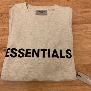 FOG - Fear Of God Essentials OATMEAL T-Shirt